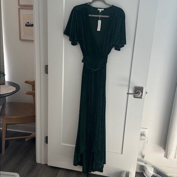 Baltic Born Deep Green Maxi Dress - Picture 2 of 2